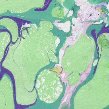 Arkaplan olarak yaratıcı yeşil mermer yüzey  