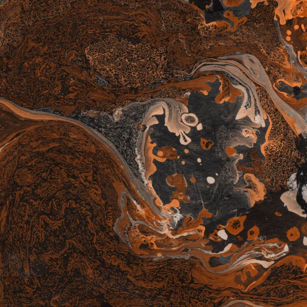 Arka Plan Olarak Yaratıcı Kahverengi Mermer Yüzey — Stok fotoğraf