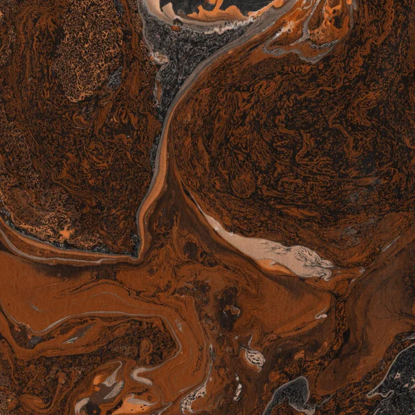 Абстрактная Поверхность Коричневого Мрамора Качестве Фона — стоковое фото