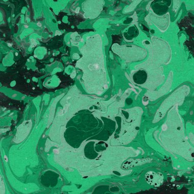 Arkaplan olarak yaratıcı yeşil mermer yüzey  