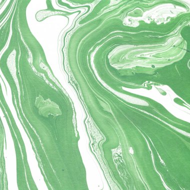 Arkaplan olarak yaratıcı yeşil mermer yüzey  