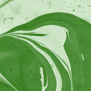 Arkaplan olarak yaratıcı yeşil mermer yüzey  