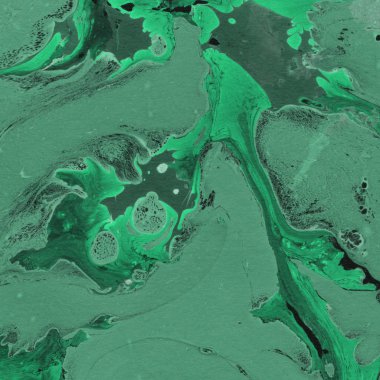 Arkaplan olarak yaratıcı yeşil mermer yüzey  