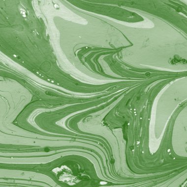 Arkaplan olarak yaratıcı yeşil mermer yüzey  