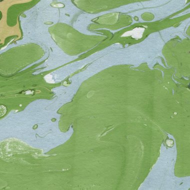 Arkaplan olarak yaratıcı yeşil mermer yüzey  