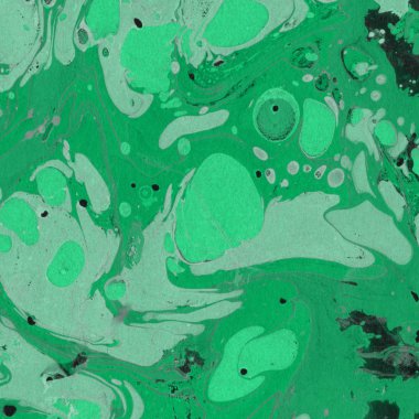 Arkaplan olarak yaratıcı yeşil mermer yüzey  