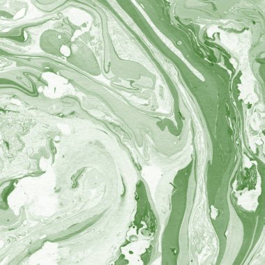 Arkaplan olarak yaratıcı yeşil mermer yüzey  
