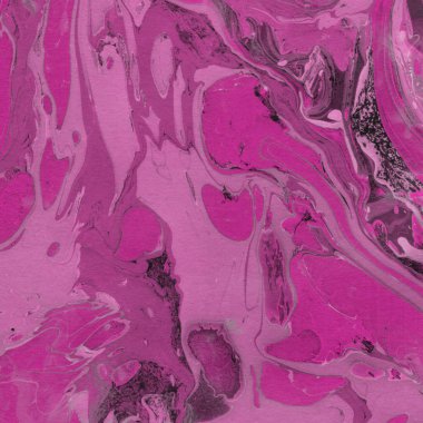 Arkaplan olarak yaratıcı koyu pembe mermer yüzey  