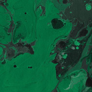 Arkaplan olarak yaratıcı yeşil mermer yüzey  