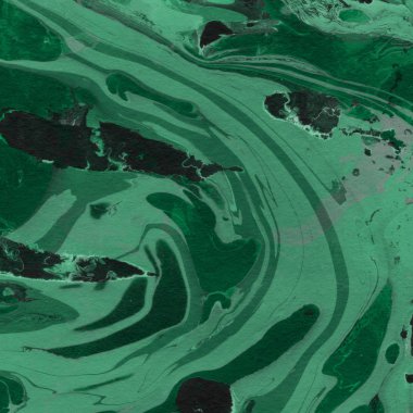 Arkaplan olarak yaratıcı yeşil mermer yüzey  