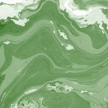 Arkaplan olarak yaratıcı yeşil mermer yüzey  