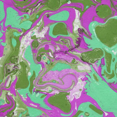 Arkaplan olarak yaratıcı yeşil mermer yüzey  