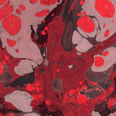 Soyut renkli mermer desenli yüzey