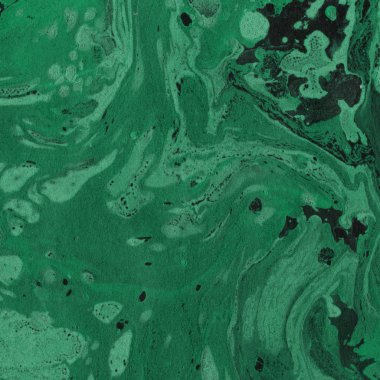 Arkaplan olarak yaratıcı yeşil mermer yüzey  