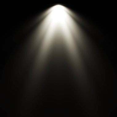 Beyaz siyah arka plan, ışık Spot arka plan