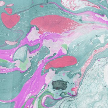 Arkaplan olarak yaratıcı yeşil mermer yüzey  