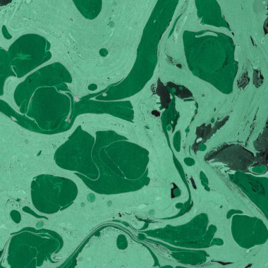 Arkaplan olarak yaratıcı yeşil mermer yüzey  