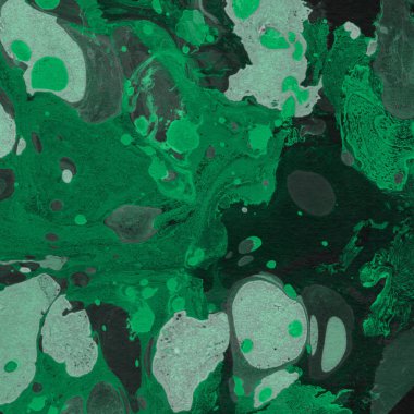 Arkaplan olarak yaratıcı yeşil mermer yüzey  