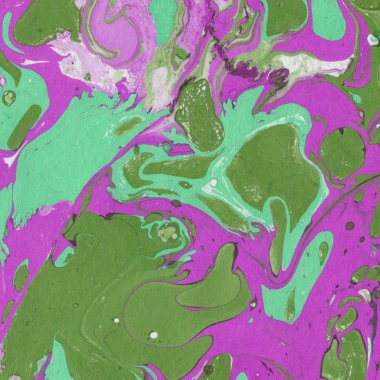 Arkaplan olarak yaratıcı yeşil mermer yüzey  