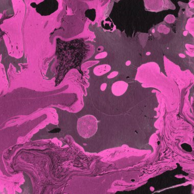 Arkaplan olarak yaratıcı koyu pembe mermer yüzey  