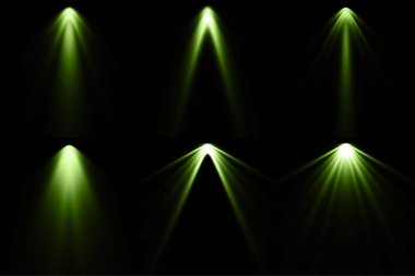 Siyah arka plan, Spot arka plan, yeşil ışık