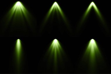 Siyah arka plan, Spot arka plan, yeşil ışık