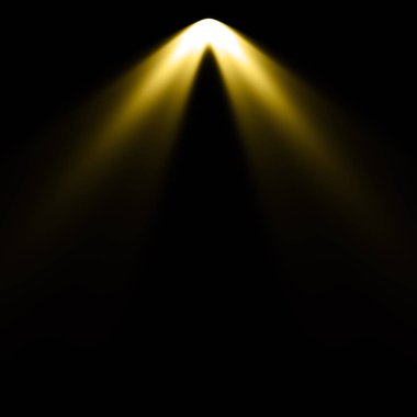 Siyah arka plan, Spot arka plan, sarı ışık