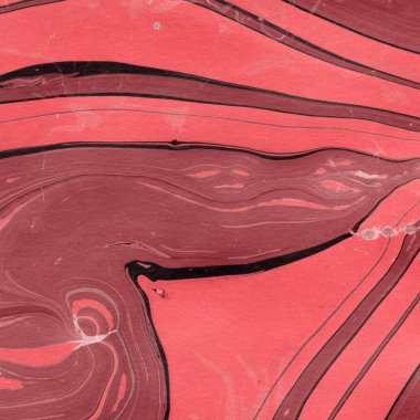 Soyut renkli mermer desenli yüzey