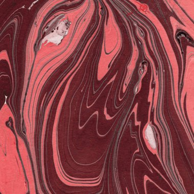 Soyut renkli mermer desenli yüzey