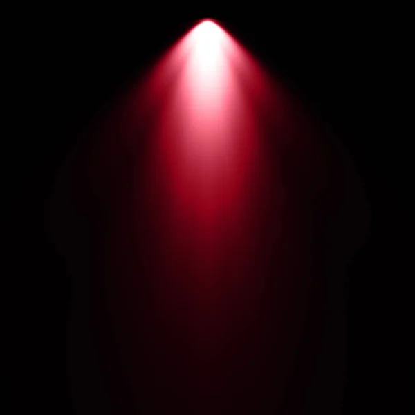 Red Light Black Background Spotlight Background — Stock Photo, Image