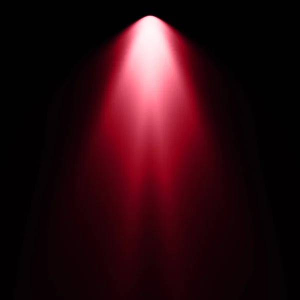 Red Light Black Background Spotlight Background — Stock Photo, Image