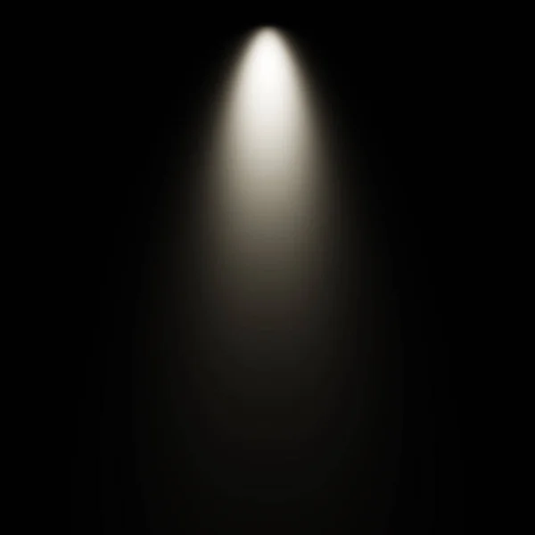 Белый Свет Черном Фоне Подсветка — стоковое фото