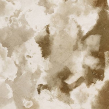 Boya lekeleri ve konturlar ile soyut suluboya arka plan