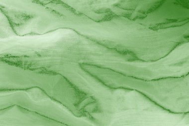 Soyut yeşil kumaş deseni modern tekstil arka plan 