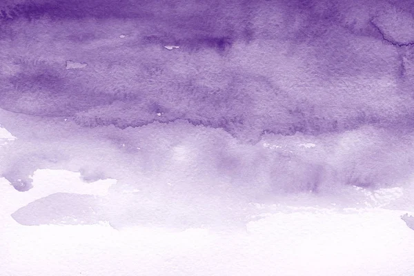 Abstract Purple Background Watercolor Paint Texture — Stock Photo, Image