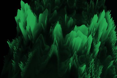 sıçramaları ile yeşil parlak arka plan 