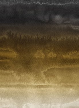 Suluboya stilinde soyut renkli desen