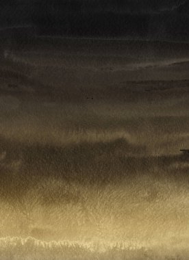 Suluboya stilinde soyut renkli desen