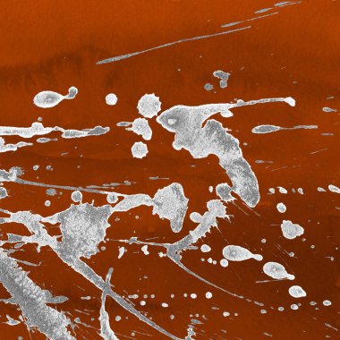 kahverengi suluboya boya desenli soyut arka plan