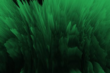 sıçramaları ile yeşil parlak arka plan 