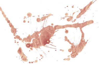 Fırça darbeleri ile soyut suluboya dokulu zemin