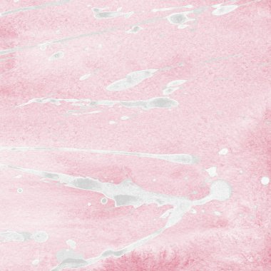 Mor fırça darbeleri ile soyut suluboya dokulu zemin