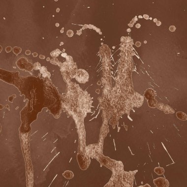 kahverengi suluboya boya desenli soyut arka plan