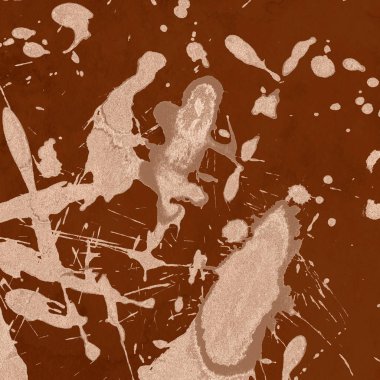 kahverengi suluboya boya desenli soyut arka plan