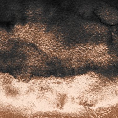 kahverengi suluboya boya desenli soyut arka plan