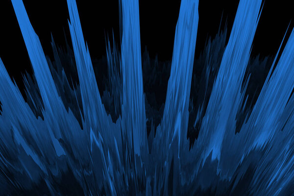 blue bright neon splashes background