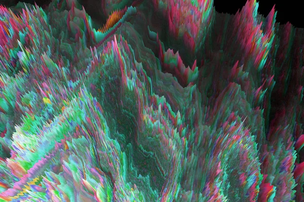 Colored Bright Neon Splashes Background — Stock Photo, Image