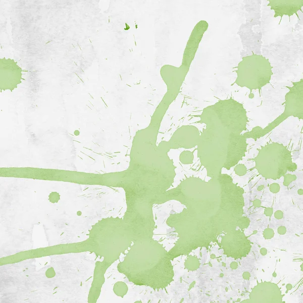 abstract background with green watercolour paint pattern