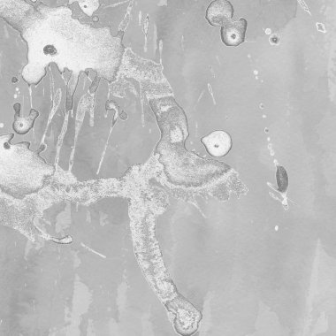 sulu boya boyama doku ile gri arka plan