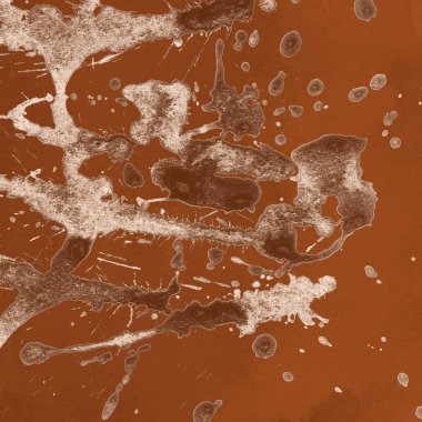 kahverengi suluboya boya desenli soyut arka plan